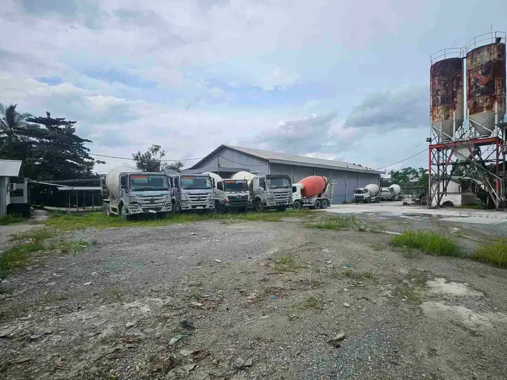 DIJUAL TANAH WORKSHOP PELABUHAN SOMBER