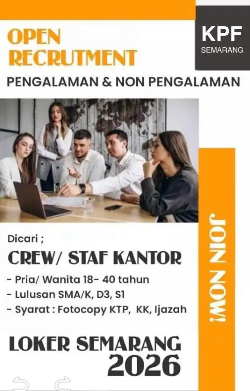 Loker Januari 2026 (SMA/K- D3- S1)