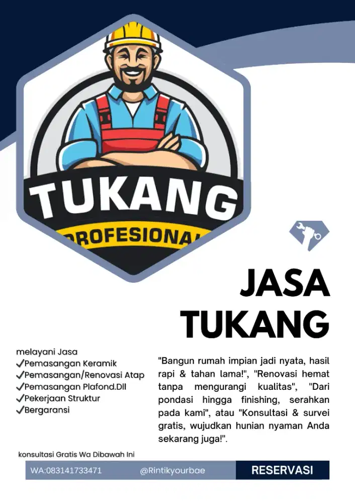 Jasa Tukang Bagunan
