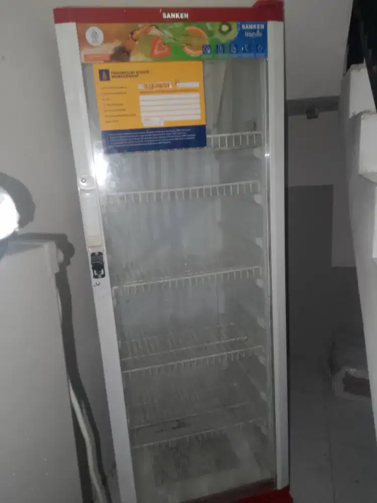 Jual showcase Sanken