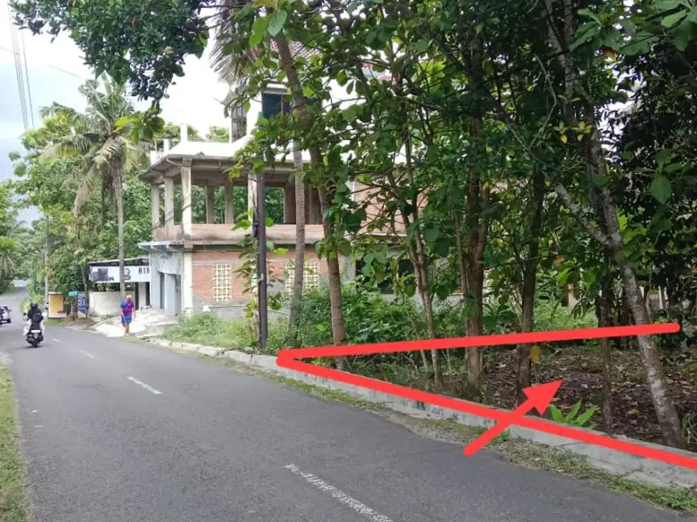 Tanah Ini Cocok Buat yang Berpikir 5 Tahun ke Depan. Tepi Jl Aspal Utama