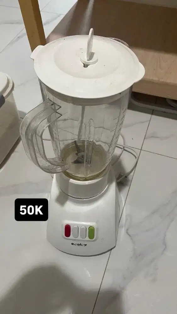 Blender bekas putih
