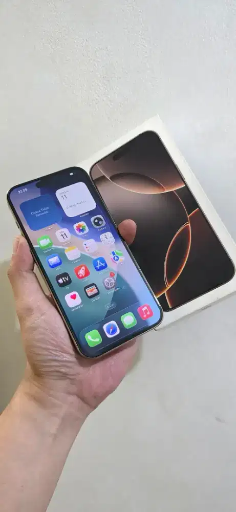 IPhone 16 Pro Max 256gb iBox Garansi Mulus Fullset