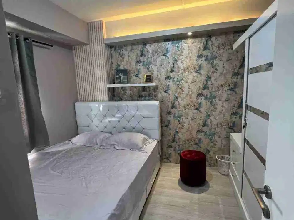 disewakan apartemen green pramuka mewah full furnish baru type 2 br di jakarta pusat