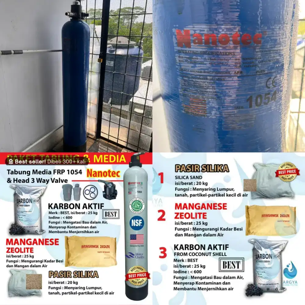 Tabung dan Filter Air