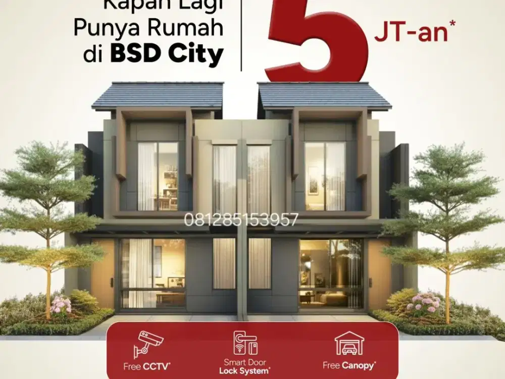 Ada rumah 1,2M di BSD City? Ada ! VIREYA limited stock & last change!