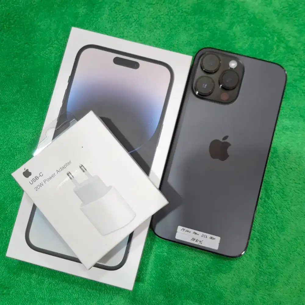 iPhone 14 Pro Max 256gb iBox Full ori Free Adapter