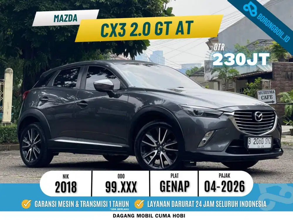 Mazda CX3 2.0 GT AT 2018 Abu Abu 2019 HRV