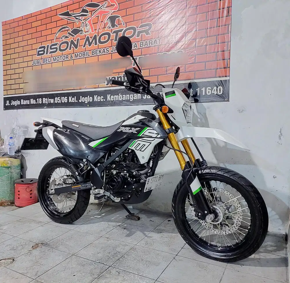 Km 1rb! Tdk jd pake! KAWASAKI NEW KLX 150 SM SE 2025 Pajak ON