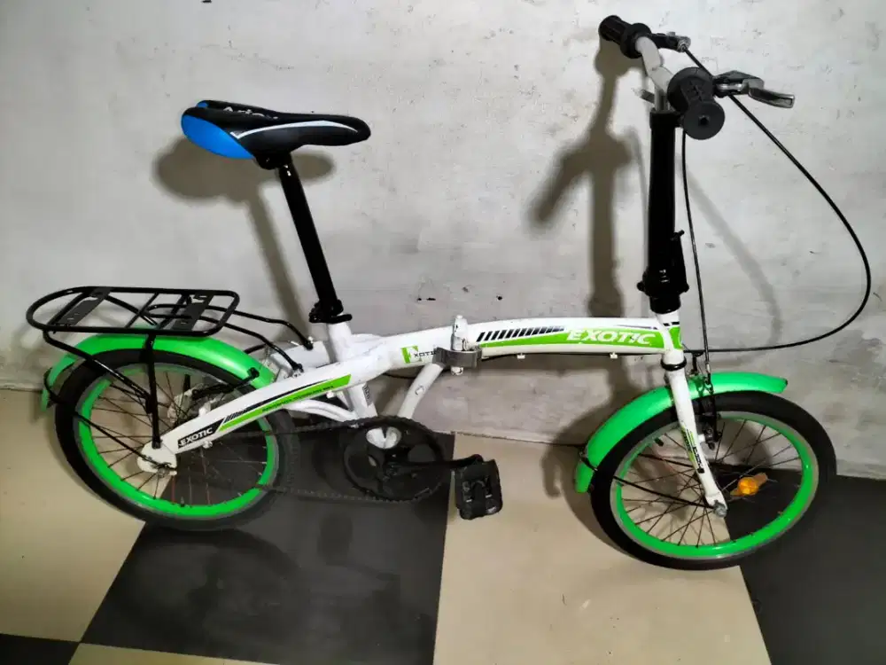 Sepeda lipat ukuran 18 kondisi normal