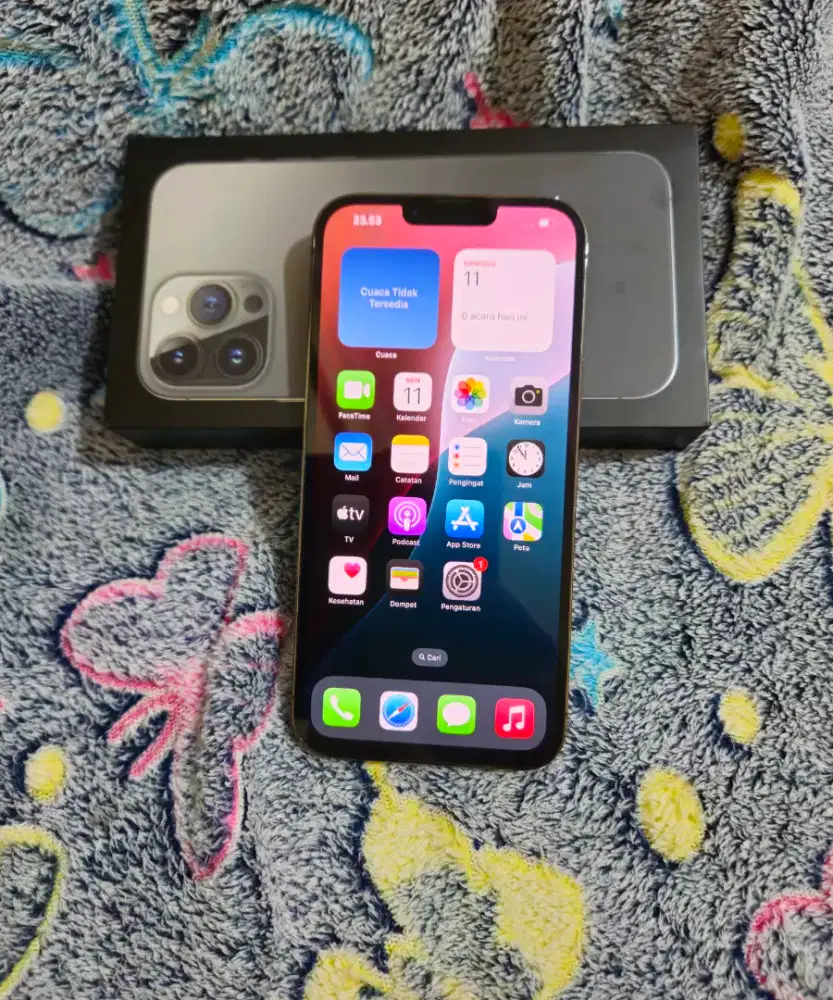 Iphone 13 pro max graphite 256gb resmi