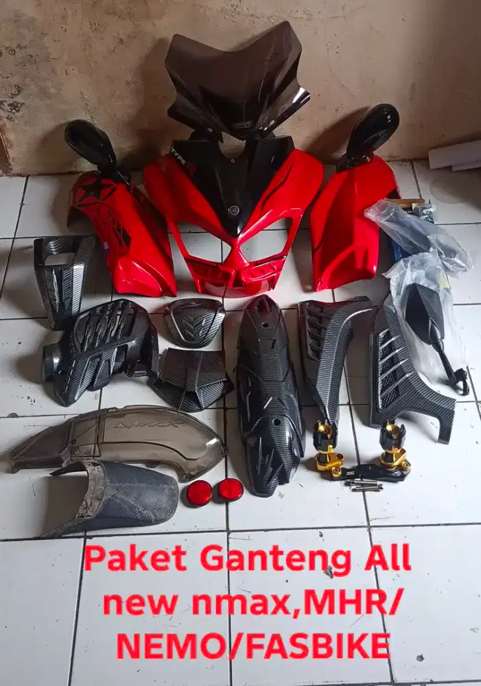 Aksesoris ganteng untuk all new nmax