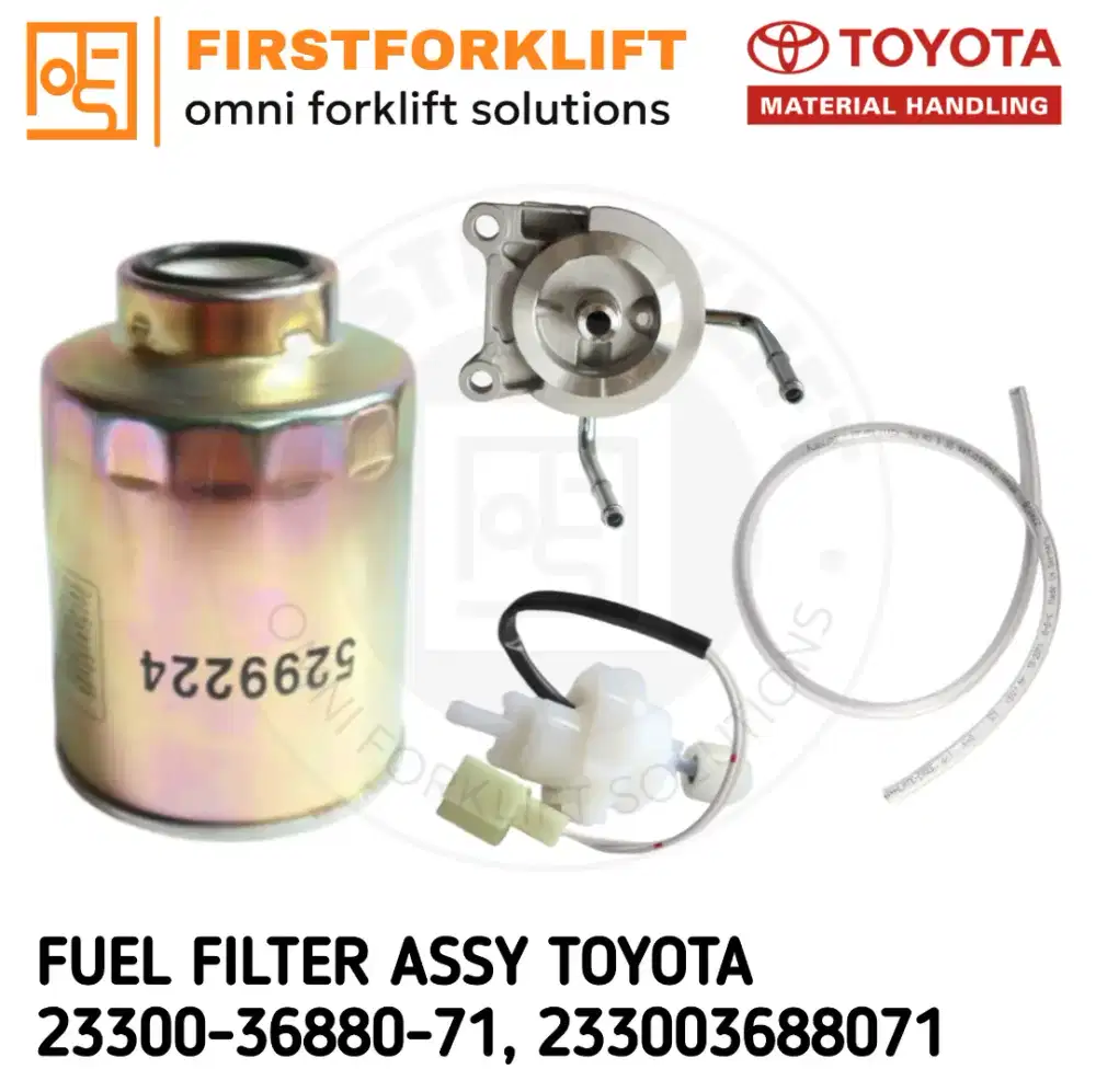 Fuel Filter Assy Forklift Diesel Toyota