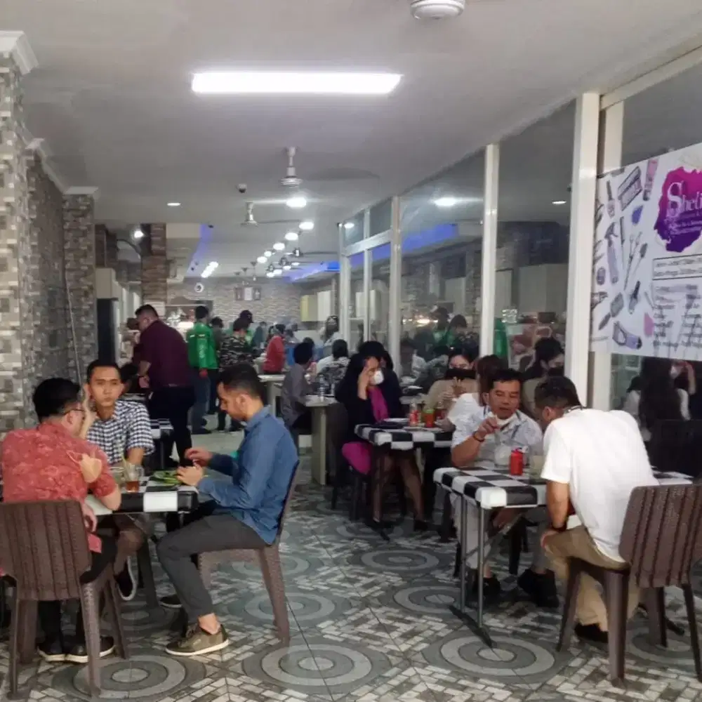 SEWA Lapak Usaha Kios Food Court Kantin Kuliner Puja Sera Warung Kopi