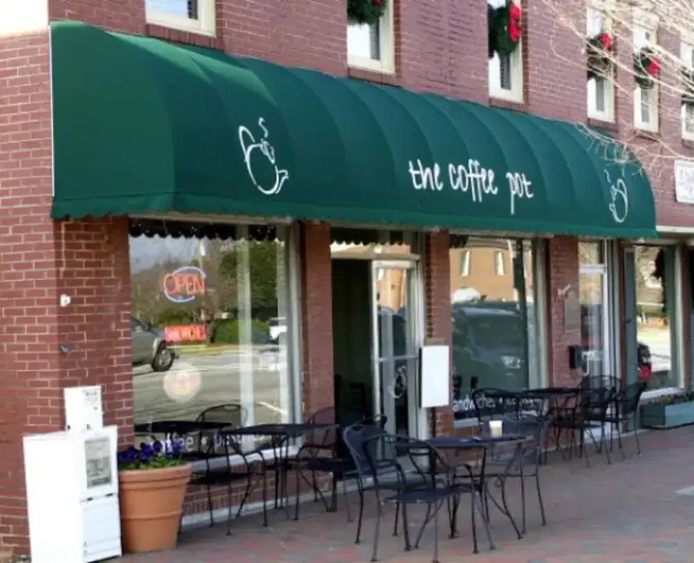 Kanopi awning kain custom ukuran warna sablon hargga permeter