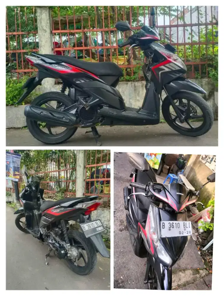 Vario Tehno 2012 ss komplit,pajak off 2 tahun,listrik on,starter on