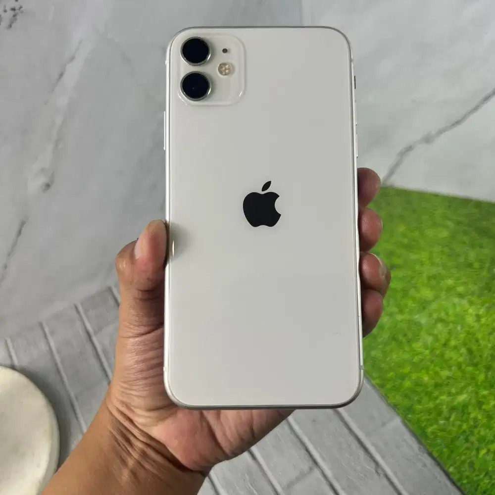 Iphone 11 128 Gb  White Putih Inter All Operator Normal Lancar Jaya