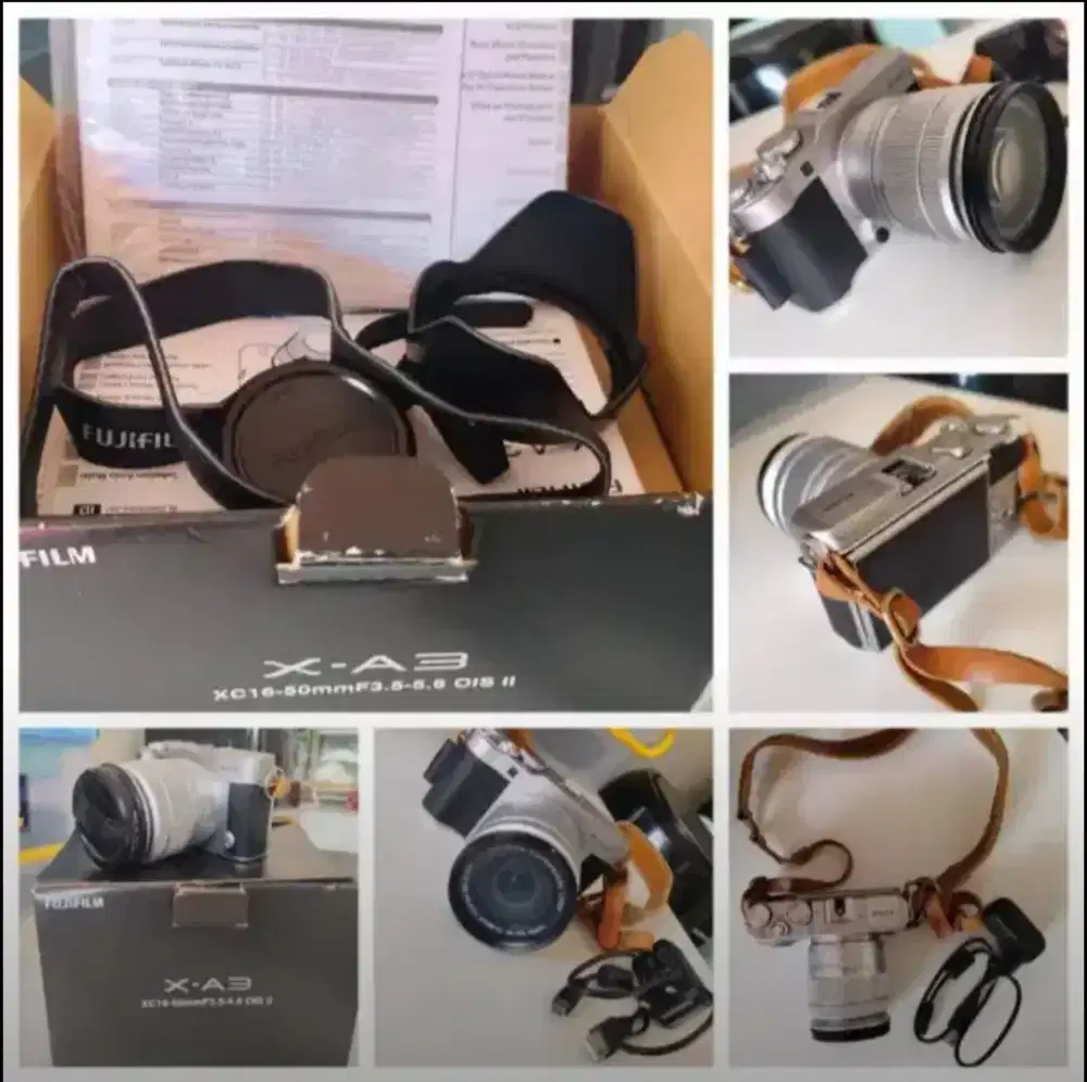 Jual murah kamera fujifilm AX3 like new jarang pakai, 4,4jt bs nego
