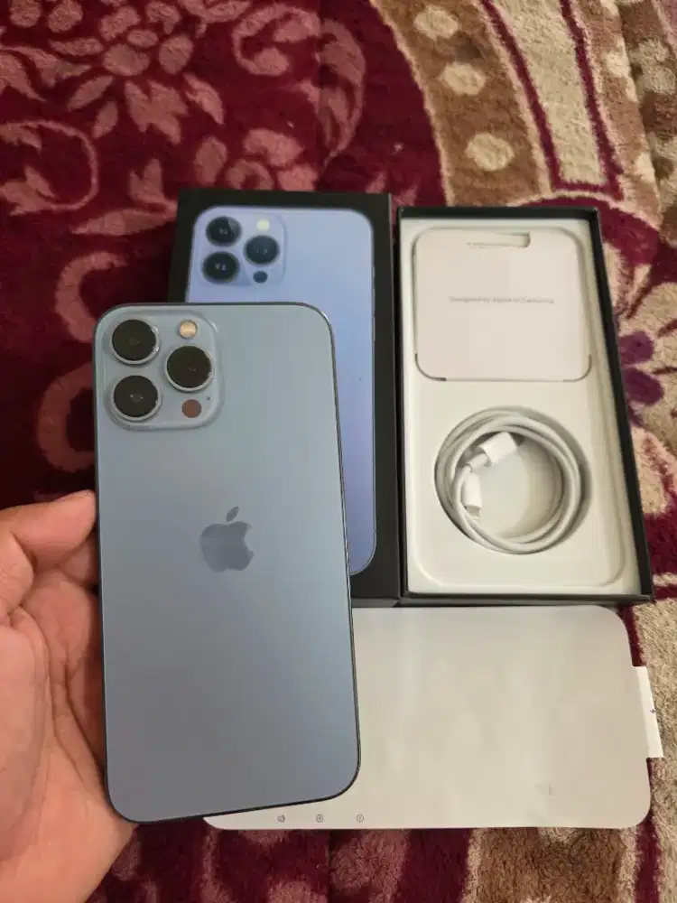 iphone 13 pro max 256gb resmi inter permanenen,udh permanen kyk iBox