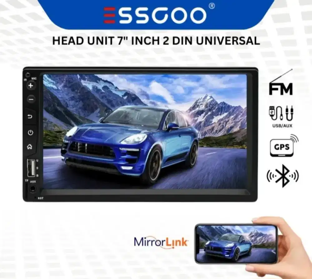 TV Mobil 7 inch Merk EsGoo Universal
