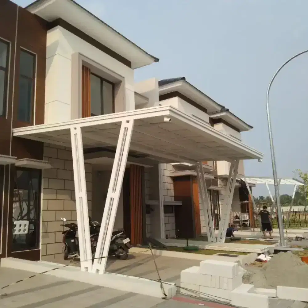 00009kanopi atap upvc alderon twinwall double layer