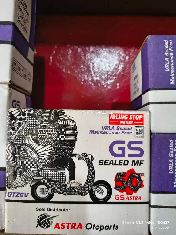 Murah Aki GS MF GTZ6V