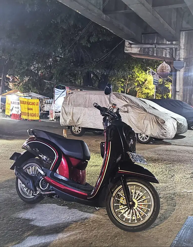 Scoopy FI 2014 full modif siap pakai
