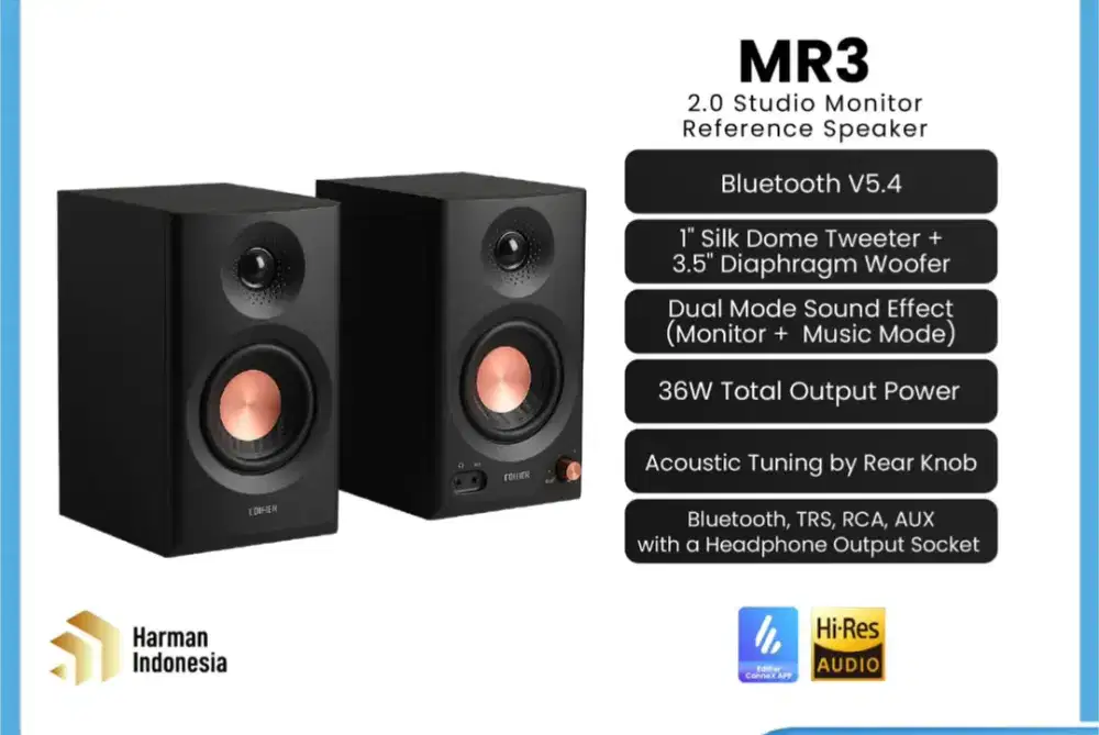 Edifier MR3 Powered Studio Monitor Speaker