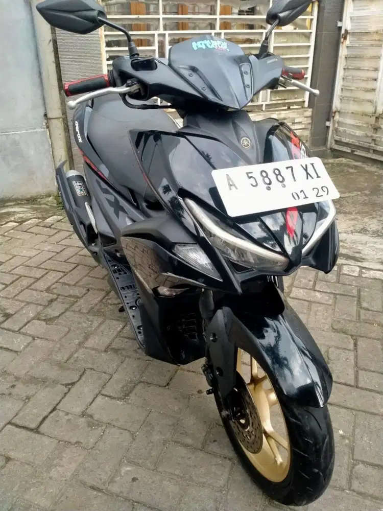 Yamaha Aerox lengkap motor sehat walafiat keterangan detail dibawah