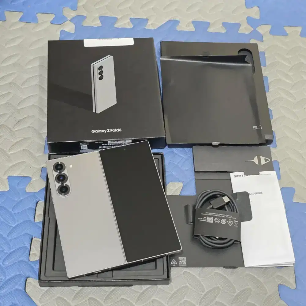 Samsung Galaxy Z Fold 6 12/256GB Resmi SEIN Mulus Normal No Minus