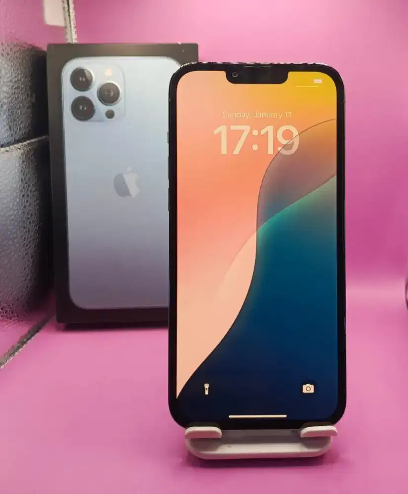 JUAL BU IPHONE 13 PROMAX 128GB RESMI IBOX MULUS NORMAL FULLSHET