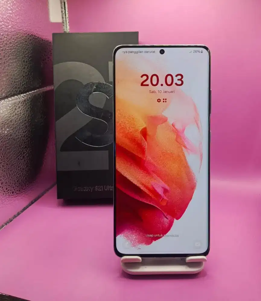 JUAL BU SAMSUNG S21 ULTRA 5G RAM 16/512GB ORIGINAL SEIN MULUS NOMINUS