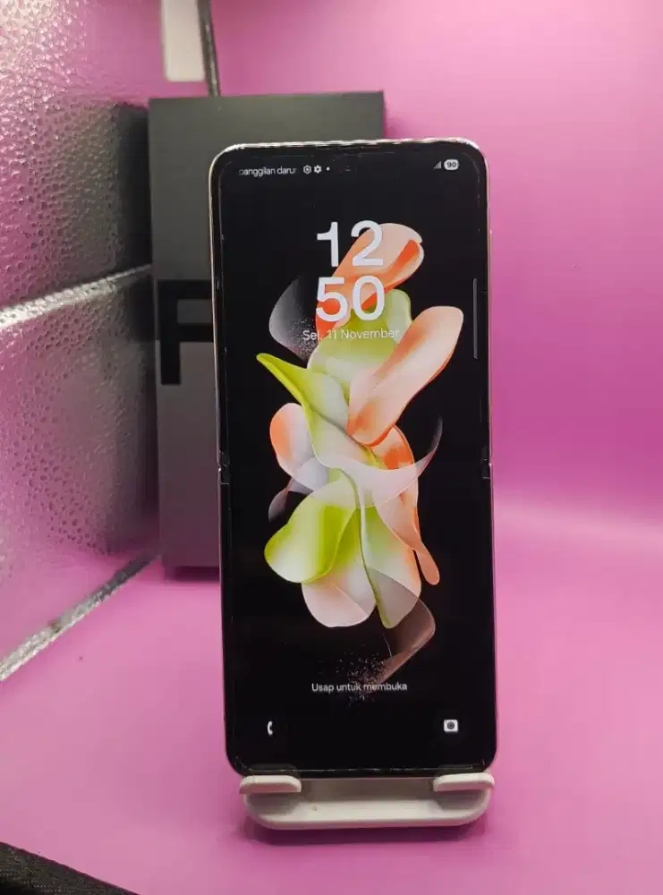 JUAL BU SAMSUNG Z FLIP 4 5G RAM 8/256GB ORIGINAL SEIN MULUS