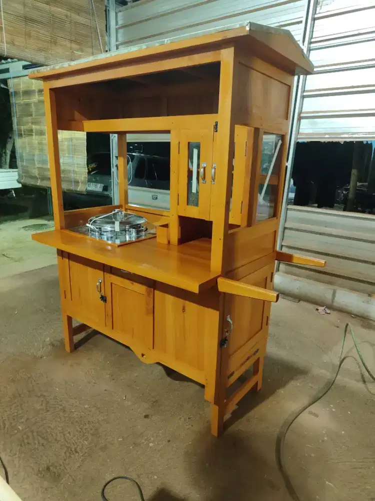 Jual Gerobak Angkringan,Bakso,Mie Ayam,Bubur,Roti BakardlL.