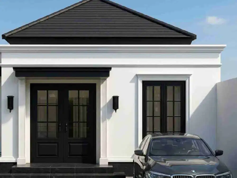 Rumah Modern Classic lokasi strategis di pinggir Tol Cijago Juanda Depok