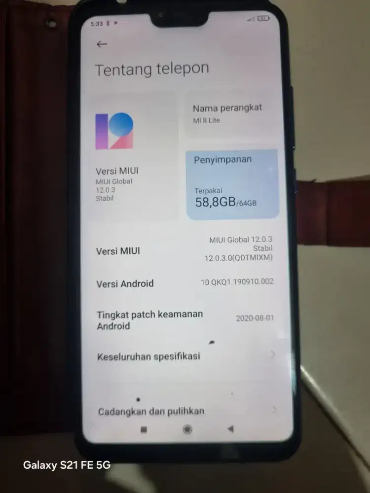 Xiaomi mi8 lite 4/64