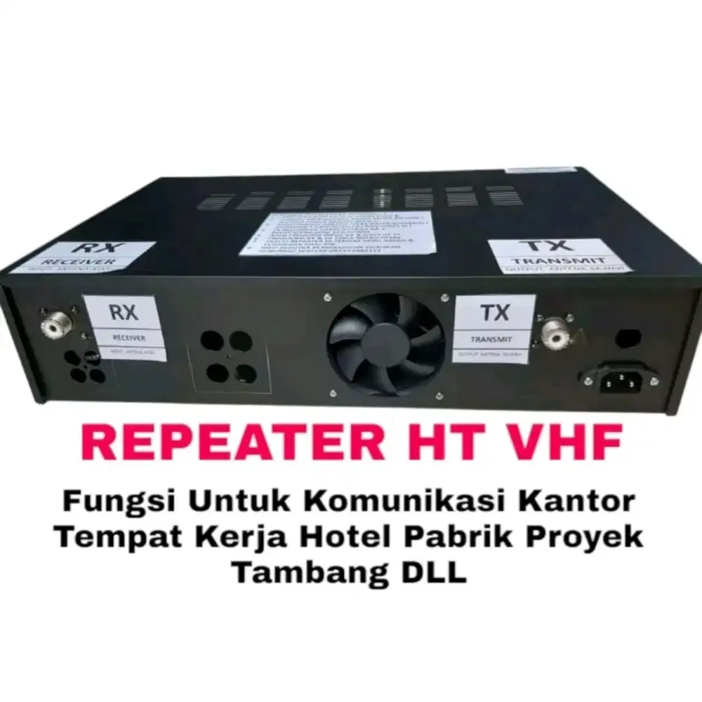 REPEATER HT VHF KOMUNIKASI KERJA
