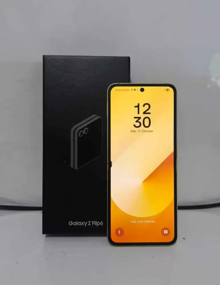 JUAL BU SAMSUNG Z FLIP 6 5G RAM 12/256GB ORIGINAL MULUS NORMAL FULLSET