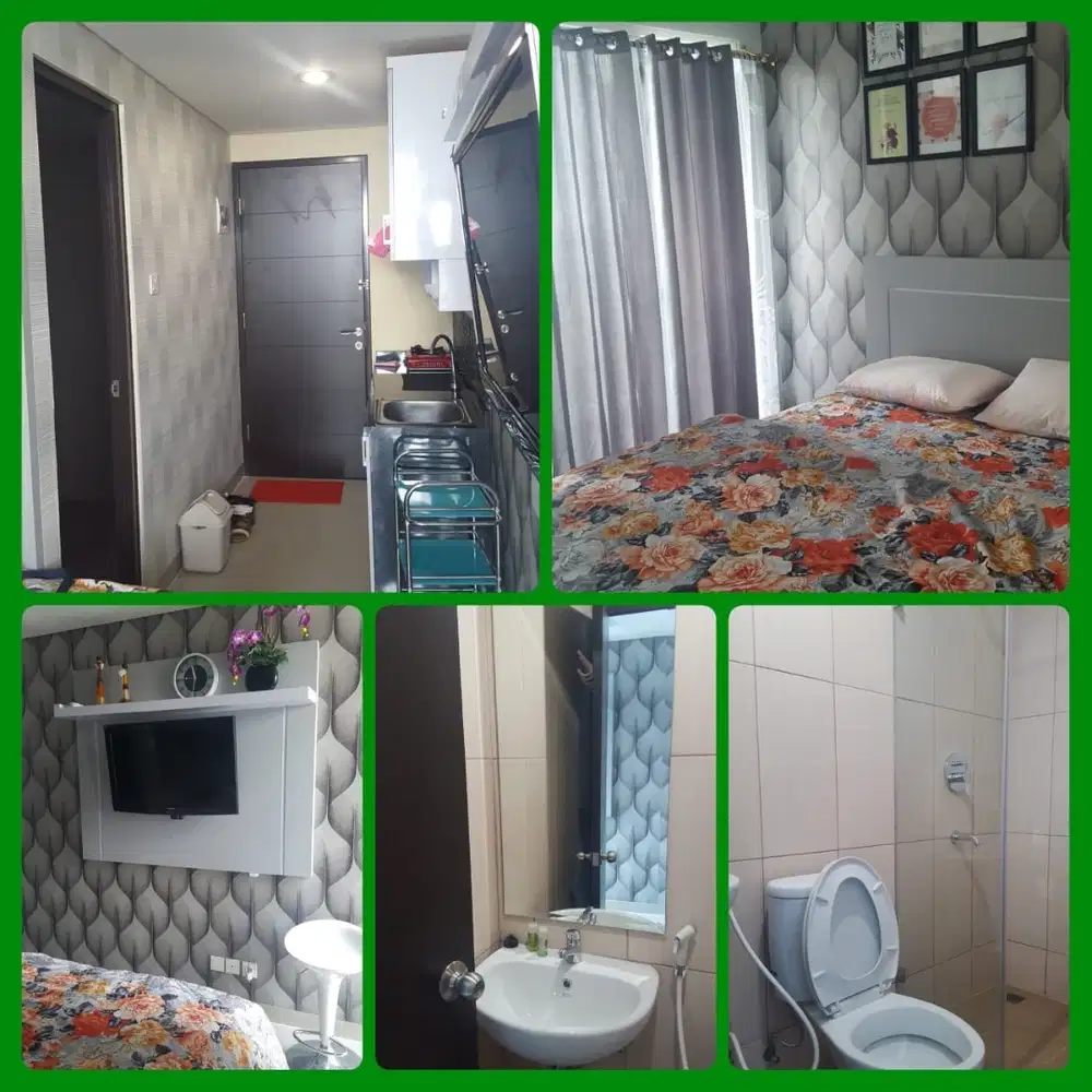 Dijual cepat apartemen tipe studio, BU