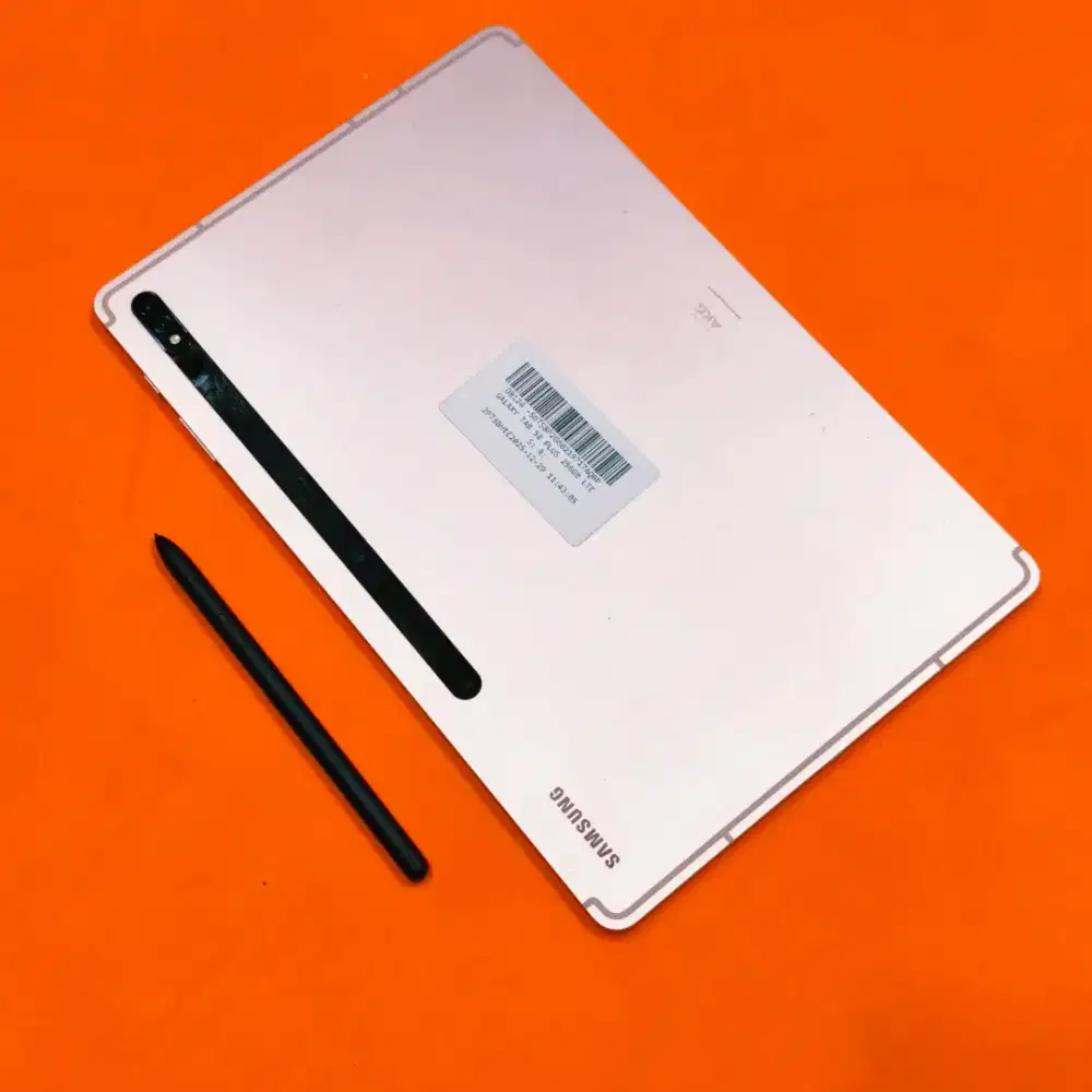 Samsung tab s8+5g 256GB resmi mulus