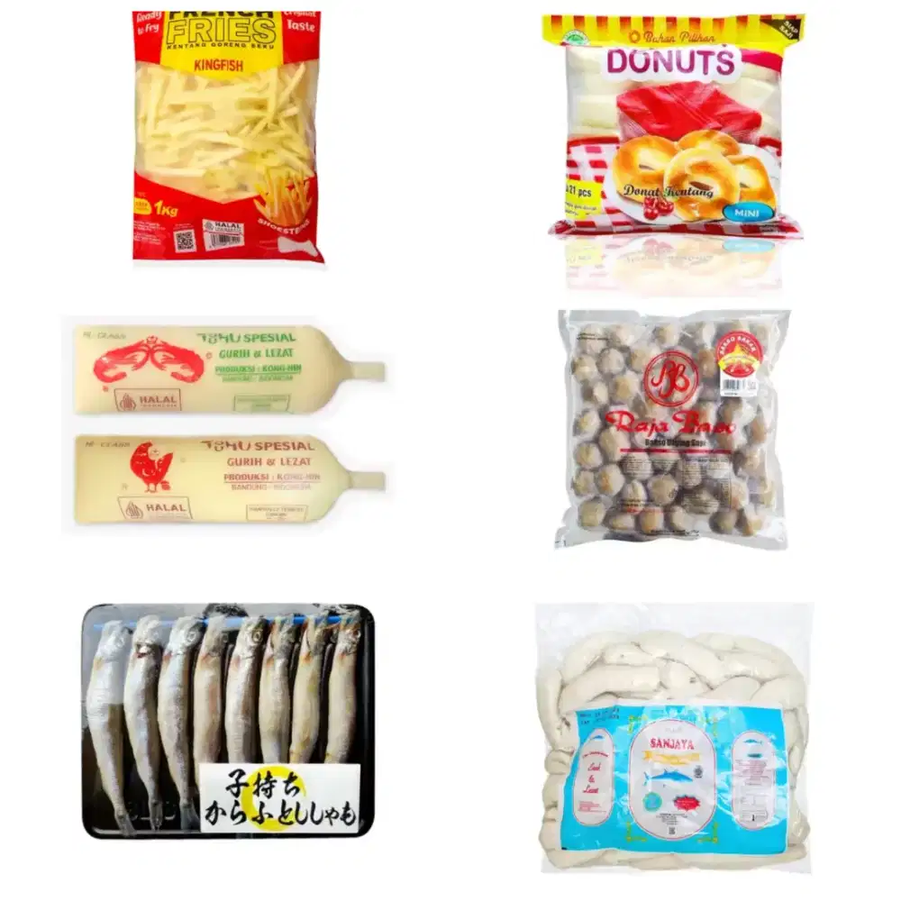 Frozen food aneka produk