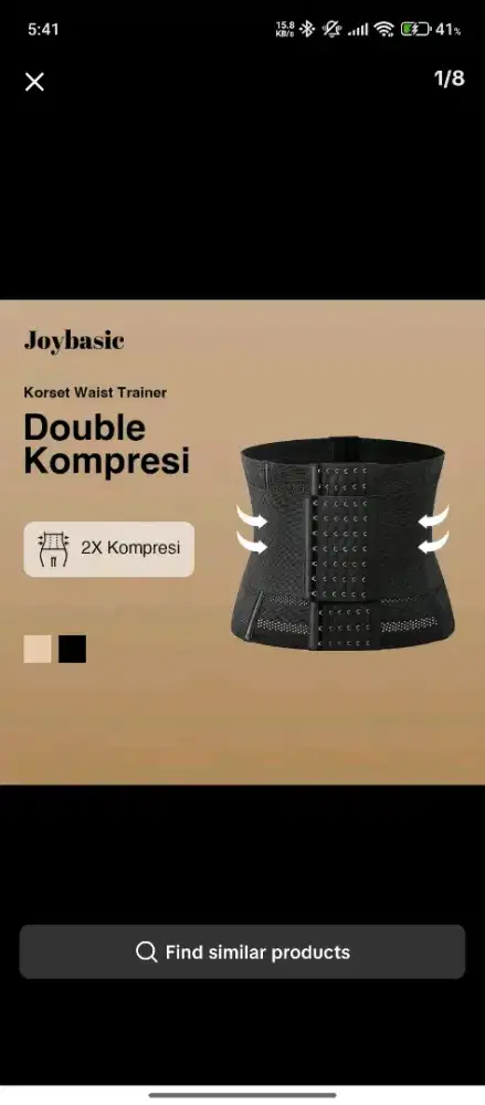 Joybasic korset UK. M/L