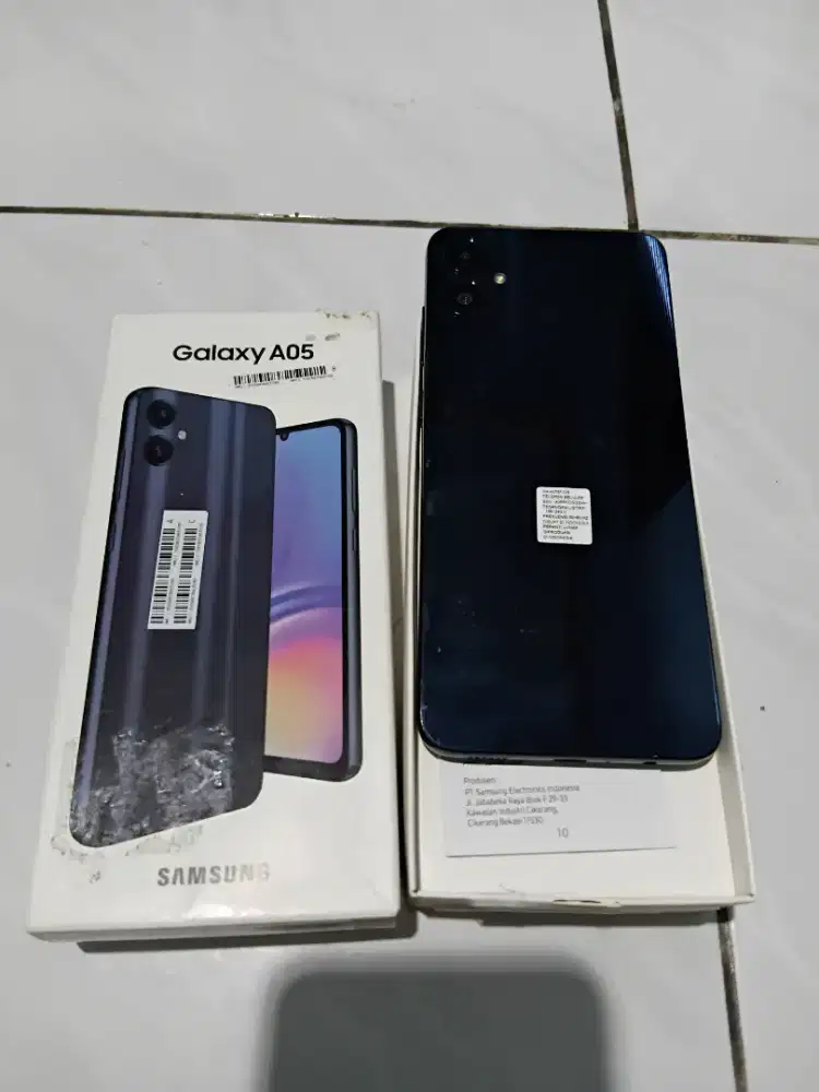 Samsung a05 ram 4/128 gb second hp dus
