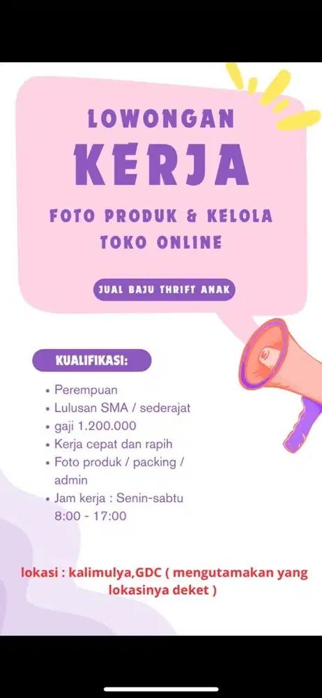Foto produk dan kelola toko online