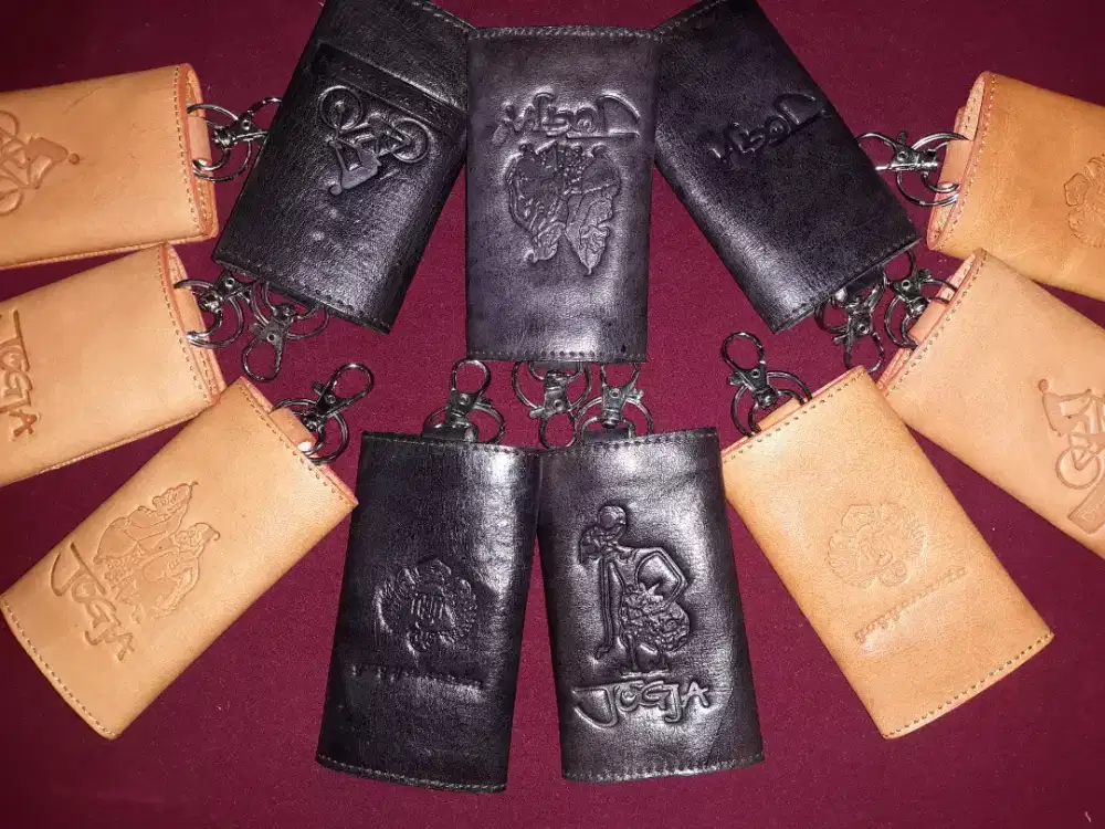 Gantungan kunci mobil&motor_KULIT ASLI