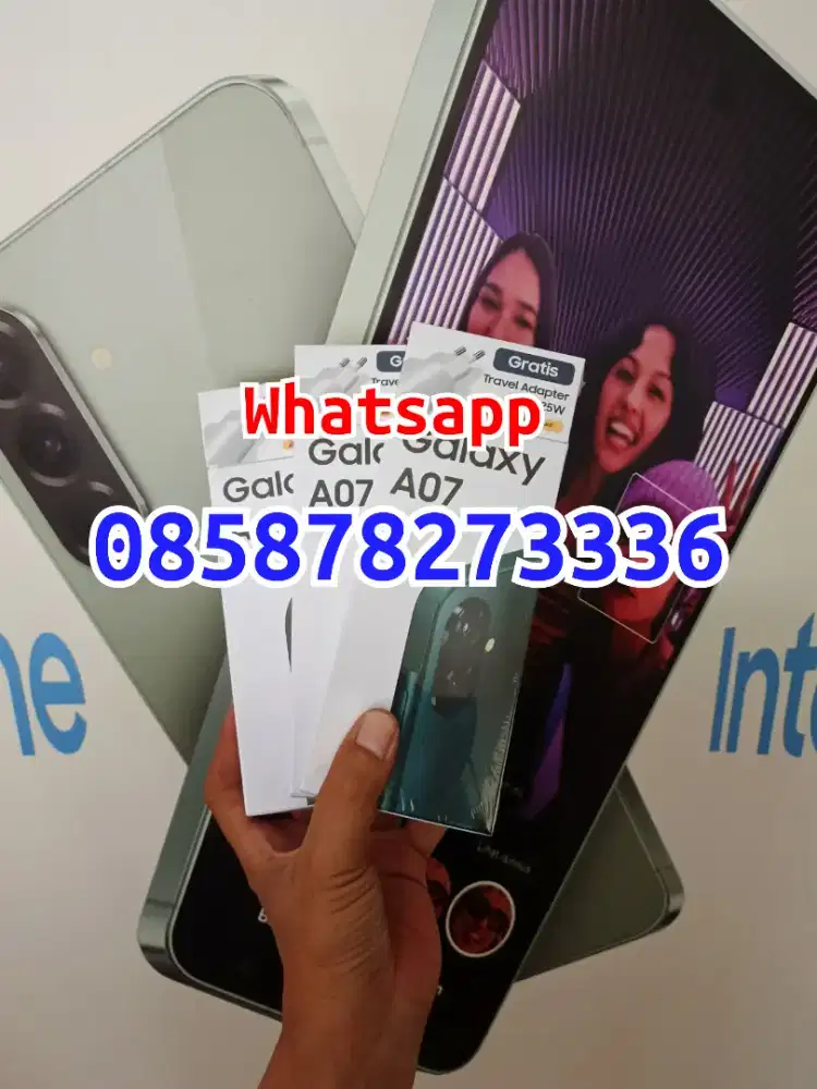 Berminat silahkan WA Samsung Galaxy A07 4/64 Garansi resmi 1thn
