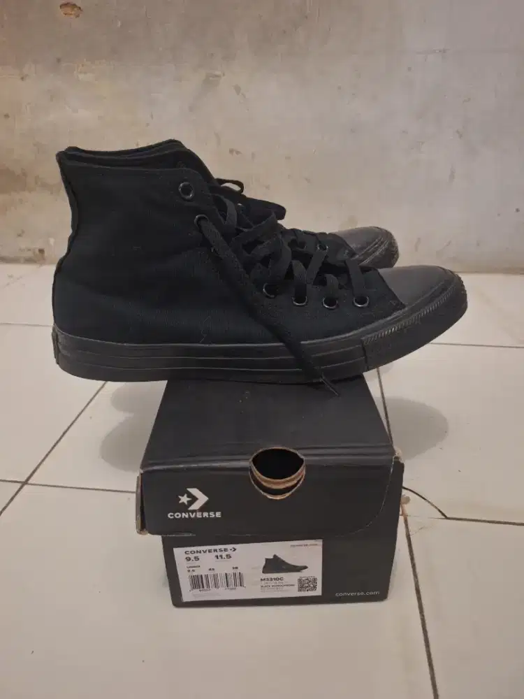 Converse C Taylor Hitam UK.43