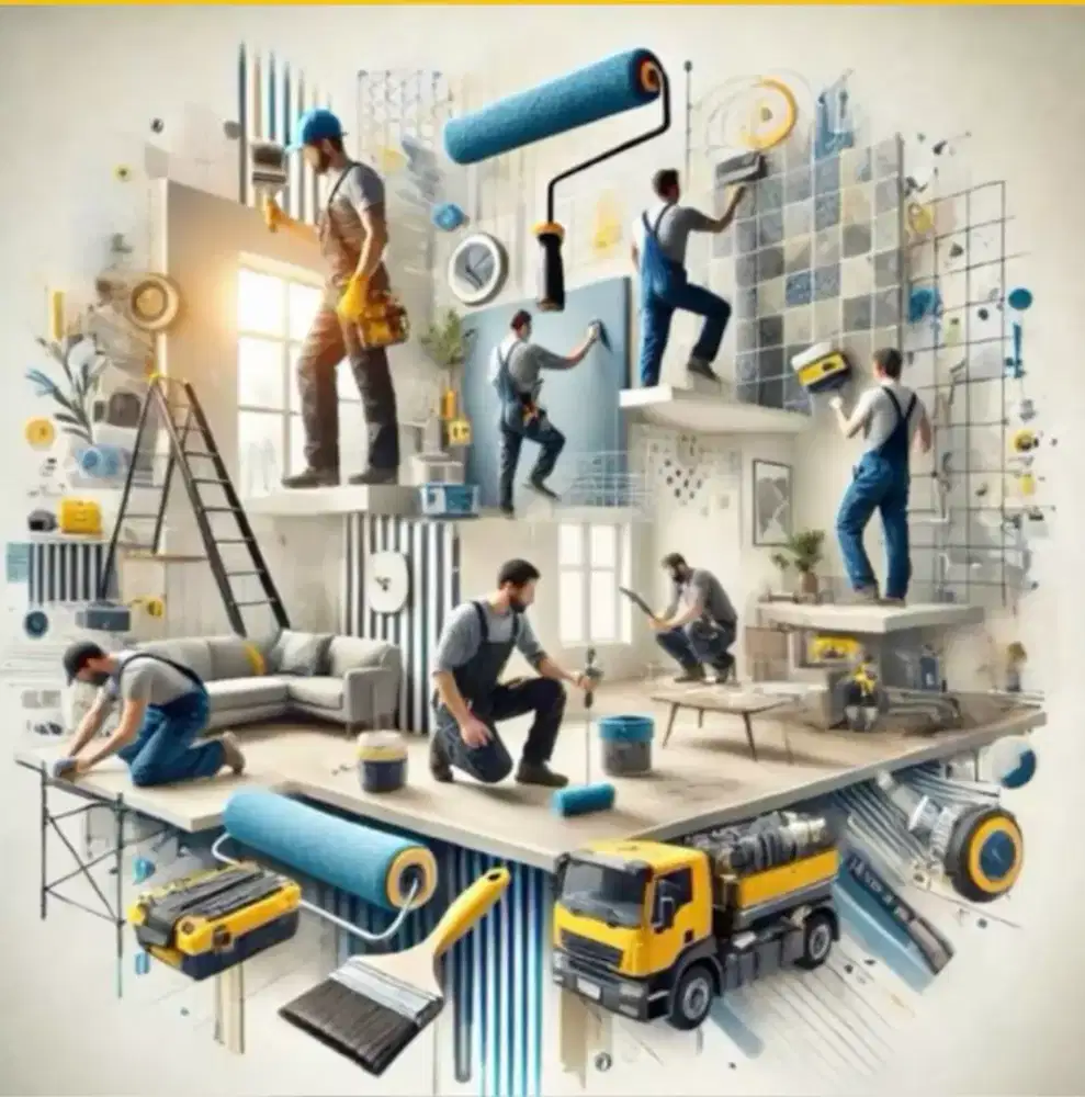 Jasa tukang renovasi& pengecatan