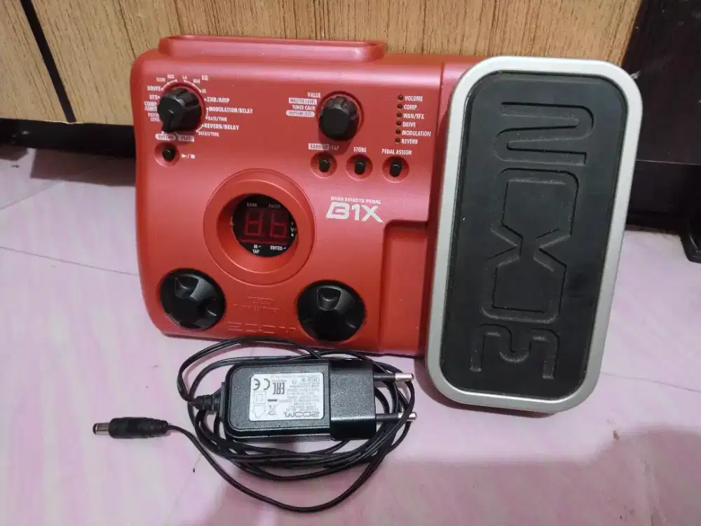 efek zoom bass jg bisa untuk gitar mantap like new nett