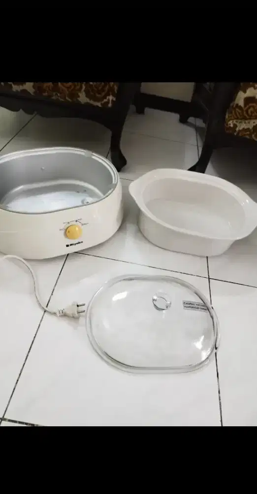 Slow Cooker MIYAKO SC-680 6,8L Lengkap Box